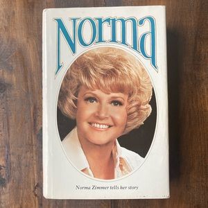 Norma by Norma Zimmer Hardcover Biography - First Printing - Excellent Vintage